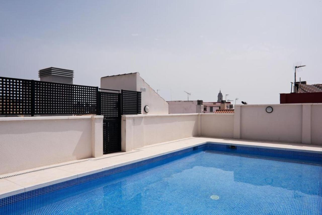 Atico Con Terraza Ac 1Hab En El Centro Y Piscina Comunitaria Apartment Malaga Ngoại thất bức ảnh